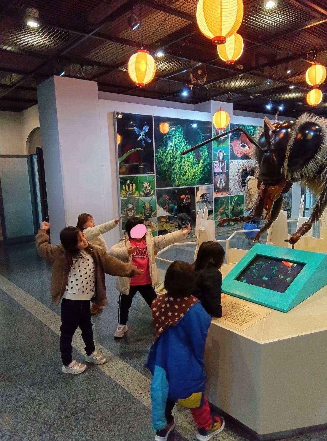 大阪市浪速区の放課後等デイサービスオハナピース大阪日本橋の花園町合同イベント、伊丹市昆虫館へおでかけ